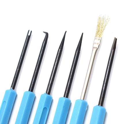 6pcs Soldering Iron Repair Kit Welding Fluxing Tools for Electronics Maintenance