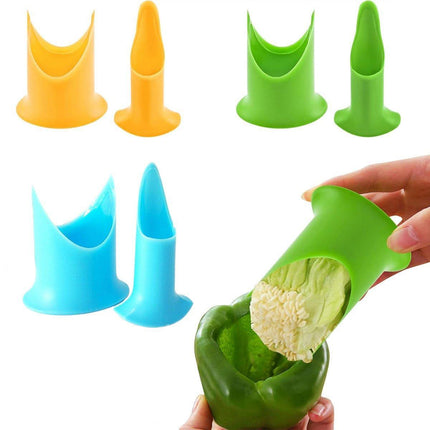 3set Fruit and Vegetable Corer Seed Remover Kitchen Tool for Easy Food Prep