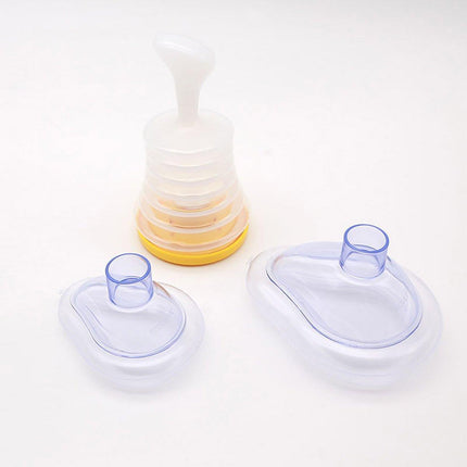 Respiratory Trainer Suffocation Emergency Rescue Mask Heart And Lung Device