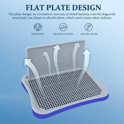 Pet Potty Training Pad Small And Medium-sized Dog Toilet Urinal Pee Tray - Aimall