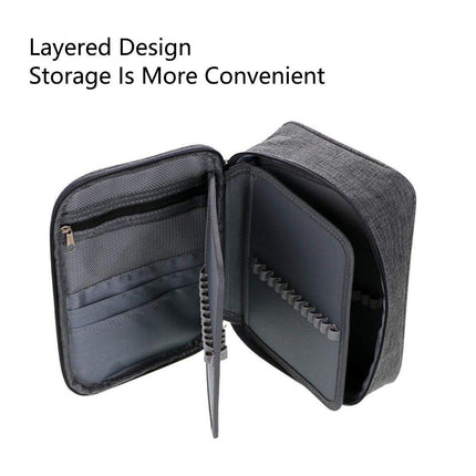 Large Capacity Waterproof Pen Pouch Pencil Case Student Stationery Storage Bag