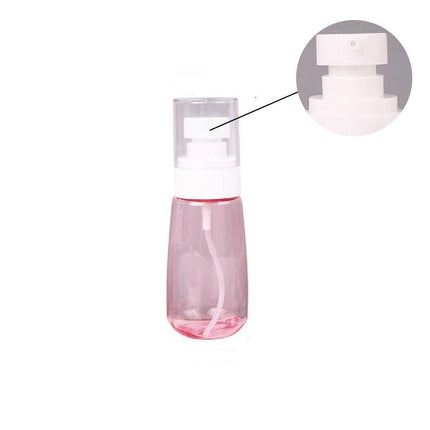 10pcs Portable Travel Emulsion Dispenser Bottle Press Pump Refillable Containers