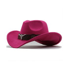 Vintage Woolen Felt Top Hat Cowboy Hat Classic Style Fashion Hat for Men