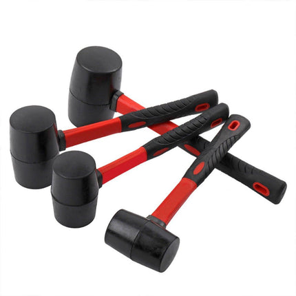 4Sizes Multifunctional Rubber Plastic Hammer Wood Floor Mallet Tool Small Hammer