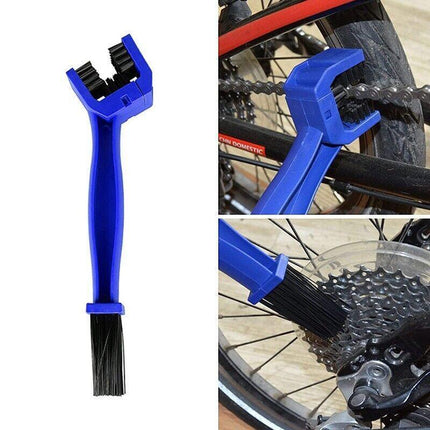 Bicycle Chain Cleaner Bike Wash Tool Cycling Scrubber Wheel Cleaning Brushes - Aimall