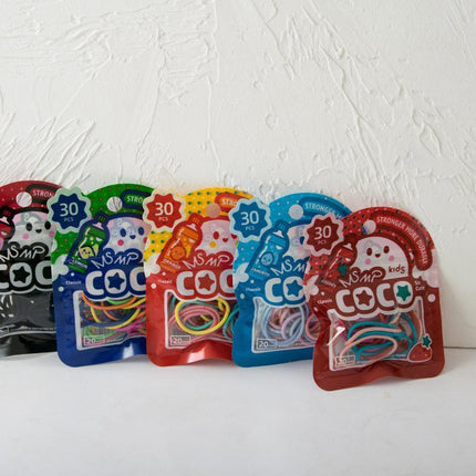 Colorful Small Hair Ties for Children's Hairstyles