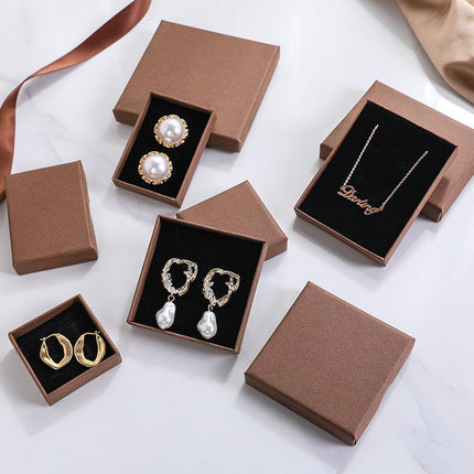 20pcs Jewelry Gift Boxes Elegant Storage Case for Rings Earrings Necklaces