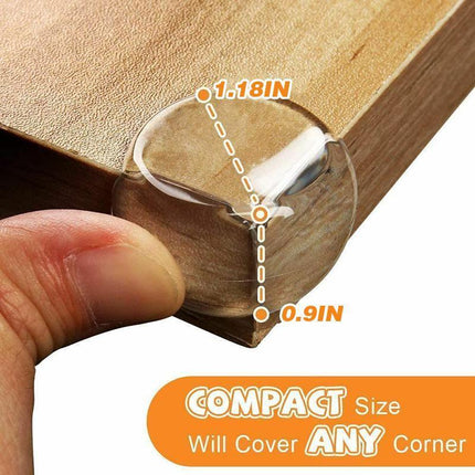 Transparent PVC Baby Safety Table Corner Guards Anti-Collision Protective Covers - Aimall