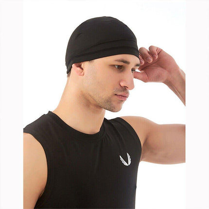Cycling Beanie Sports Cap Outdoor Soft Headgear for Men Women Running Hiking Hat