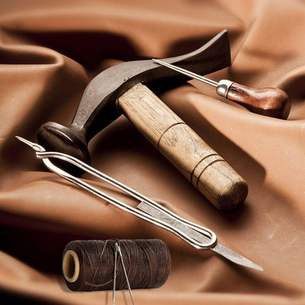 260m 150D Leather Sewing Waxed Thread Hand Stitching Craft Repair Cords 4Colours