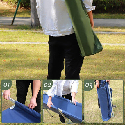 Portable Lightweight Folding Aluminum Camping Bed Ultra Light Outdoor Camp Bed