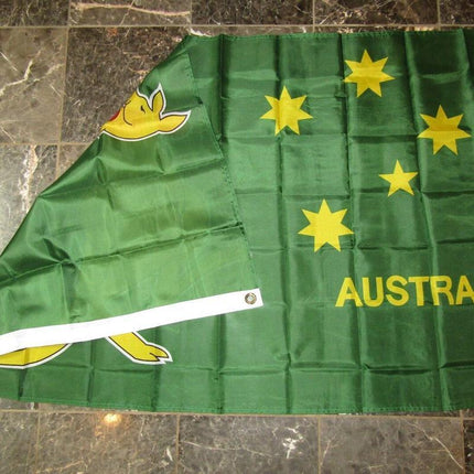Boxing Kangaroo Flag 3x5 ft Australian National Symbol 90x150 cm Banner - Aimall