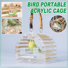 Portable Bird Carrier Bag Bird TravelCage Lightweight Cage For Parrot Ornamental