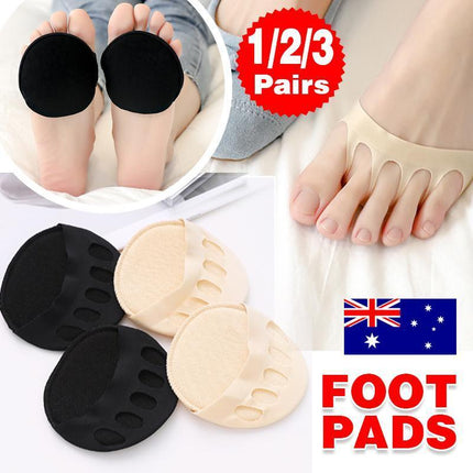 2/3Pairs Honeycomb Fabric Forefoot Pads Keeps Our Feet Toes and Arches Protected - Aimall