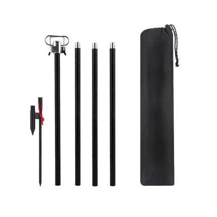 Outdoor Camping Light Stand Portable Camp Lighting Pole Adjustable Stand for Use