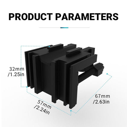 Acrylic Fish Tank Water Pipe Holder Right Angle Inlet Outlet Suction Clip Bracket