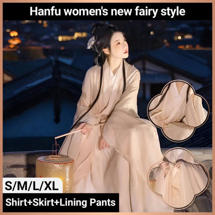 Women's Hanfu Dress Traditional Chinese Clothing Set for Female Costume Events