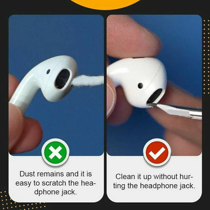 Bluetooth Earbuds Cleaning Pen Kit Clean Brush for Airpods Wireless Earphones - Aimall