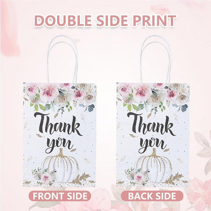 30pcs Printed Gift Bags Holiday Packaging Tote Gift Bags for Christmas Party
