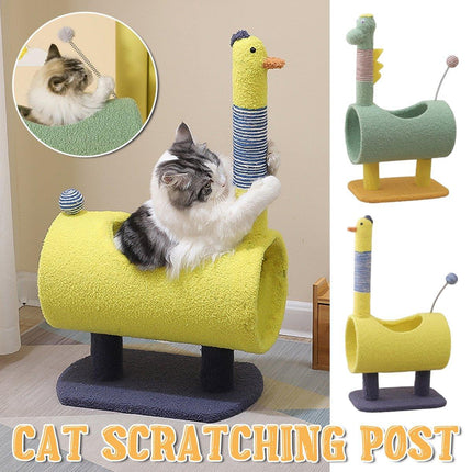 Climbing Frame Cat Scratching Post Jumping Platform Pet Toys for Cats and Kitten