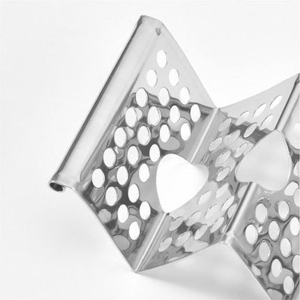 4pcs W Shape Stainless Steel Taco Holder Stand for Pancakes and Food Serving