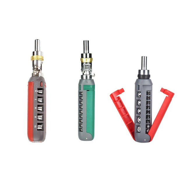 Ratchet Screwdriver Set Multifunctional Home Maintenance Tool Kit for DIY Repair