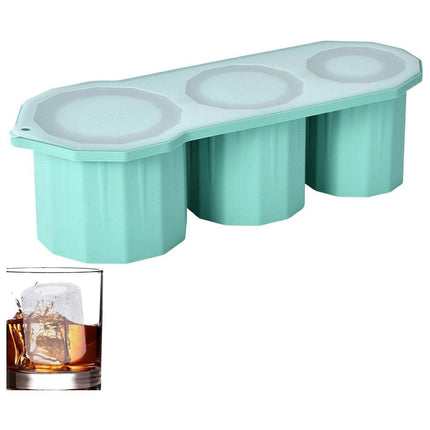 Silicone Ice Lattice Mould Easy Release Ice Cube Tray for Smooth Ice Making