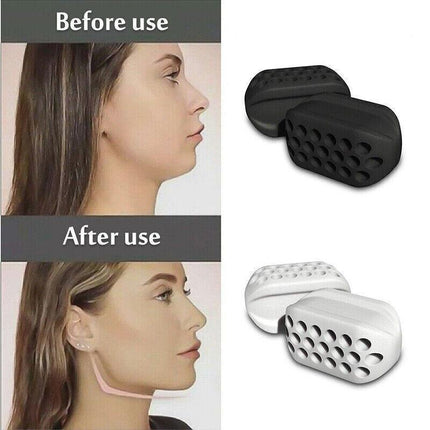 Jawline Trainer Neck Toner Jaw Training Fitness Ball Face Muscle Exerciser - Aimall