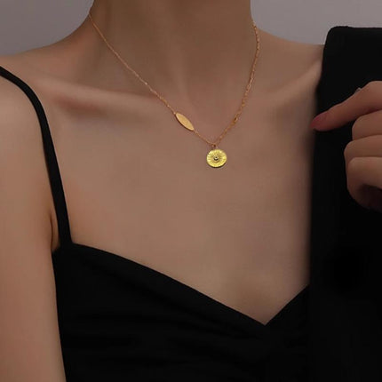 Fashion Detachable Titanium Steel Pendant Various Styles Gift For Woman Lady - Aimall
