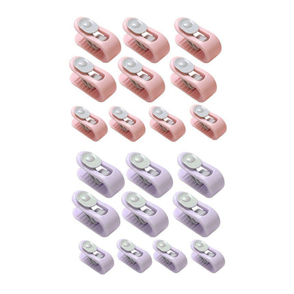 10/20pcs Quilt Retainer Cover Clips Invisible Needle-Free Thumb Buckle Bedding