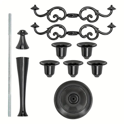3/5 Arms Alloy Candle Holder Stand Candlesticks Candelabra Wedding Home Decor
