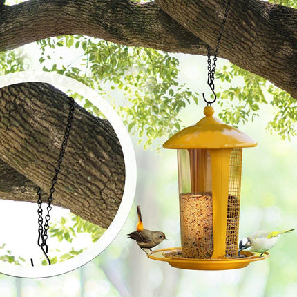 15PCS Metal Hanging Chains for Plants Flower Pot Basket Garden Bird Feeder