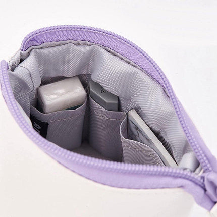 Stretchable Canvas Pencil Case Cute Korean Style Variable Pull-down Pen Holder