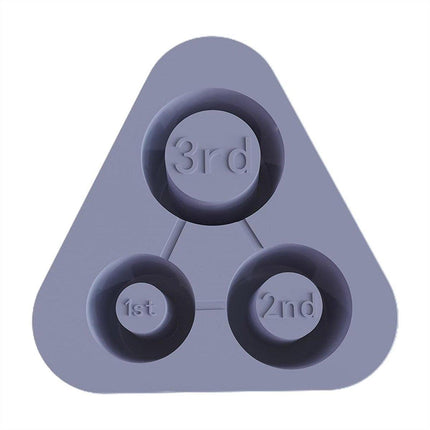 Silicone Ice Cube Tray with lid for Stanley Cups Makes 3 Large Hollow Ice Cubes