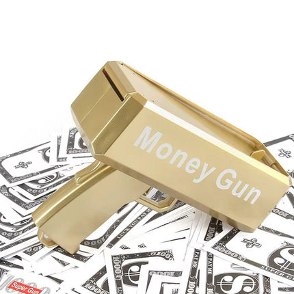 Electric Money Spray Toy Cash Bill Sprayer Machine for Party Fun Gift Kids