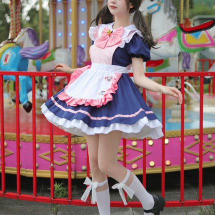 Cafe Maid Dress COSPLAY Princess Dress Small Dress Women Cosplay Party