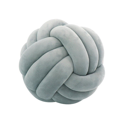 Three-Strand Braided Round Pillow Sofa Cushion Decorative Pillow for Living Room