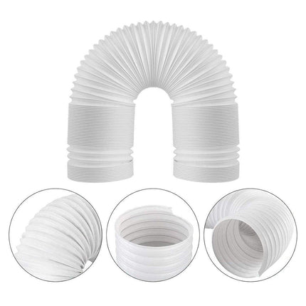 Portable Air Conditioner Exhaust Hose 13/15cm Extendable Vent Pipe PP Steel Wire