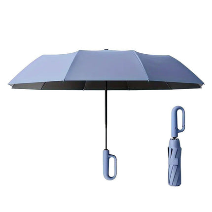 Automatic Folding UV Protection Umbrella Unisex Dual Purpose Rain Sun Umbrella