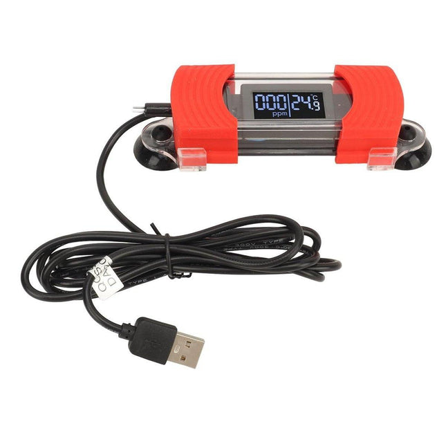 Calibrated Aquarium Thermometer Dual Display Fish Tank Temperature Screen