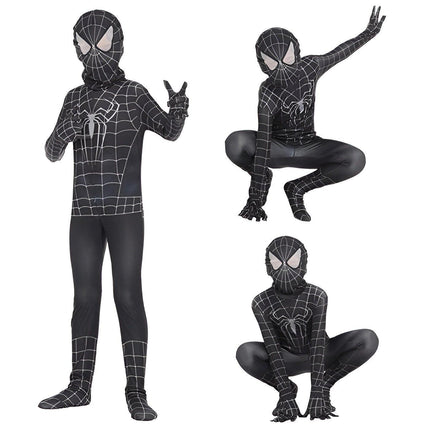 Spider Tight Man Jumpsuit Set Miles Clothes Expedition Adult Kids Halloween Costume Gwen AU - Aimall