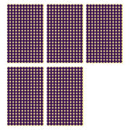 8mm 260 Dots - 5 Sheets