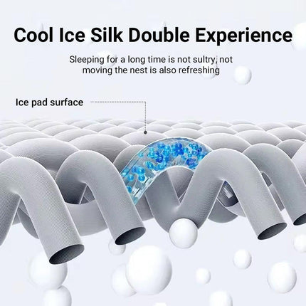 Cooling Ice Mat for Pets Summer Dog and Cat Cooling Pad Comfortable Pet Bed