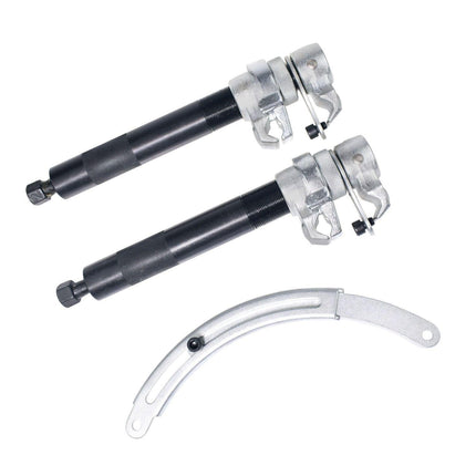 Heavy Duty Coil Spring Compressor Suspension Spring Clamp With Safety Bracket - Aimall