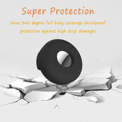 Silicone Pet Protective Case for Airtag Loop Apple GPS Finder Dog Cat Collar - Aimall