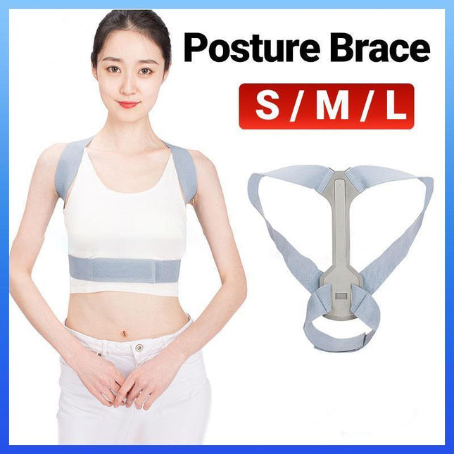 Posture Clavicle Shoulder Support Corrector Back Straight Brace Adjustable Strap - Aimall