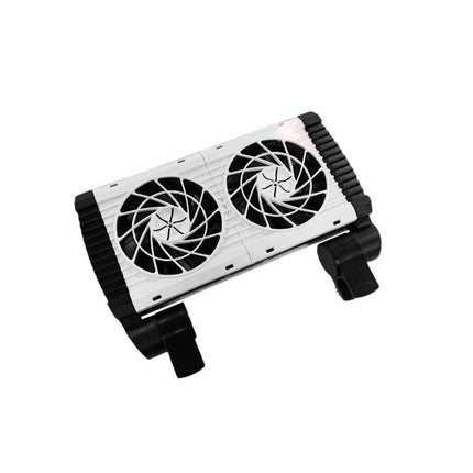 Mini Aquarium Cooling Fan for Fish Shrimp Tanks Quiet Temperature Control