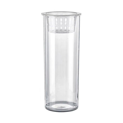 Hydroponic Plant Vase Cylindrical Straight Design Fish Tank for Home Decor
