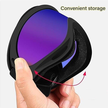 6PCS Tactical Motorcycle Goggles X400 Windproof Outdoor Riding Goggles Sports