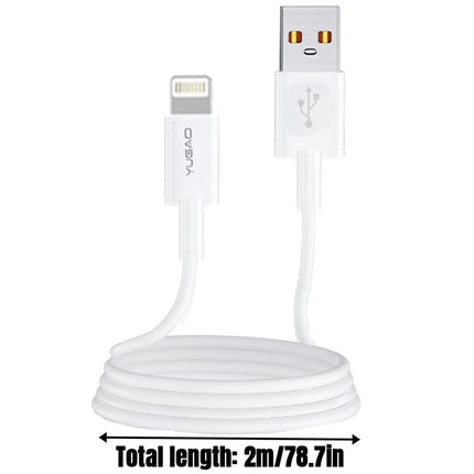 Apple Flash Charging Cable 1m 2m Fast Charger for iPhone iPad High Speed Durable